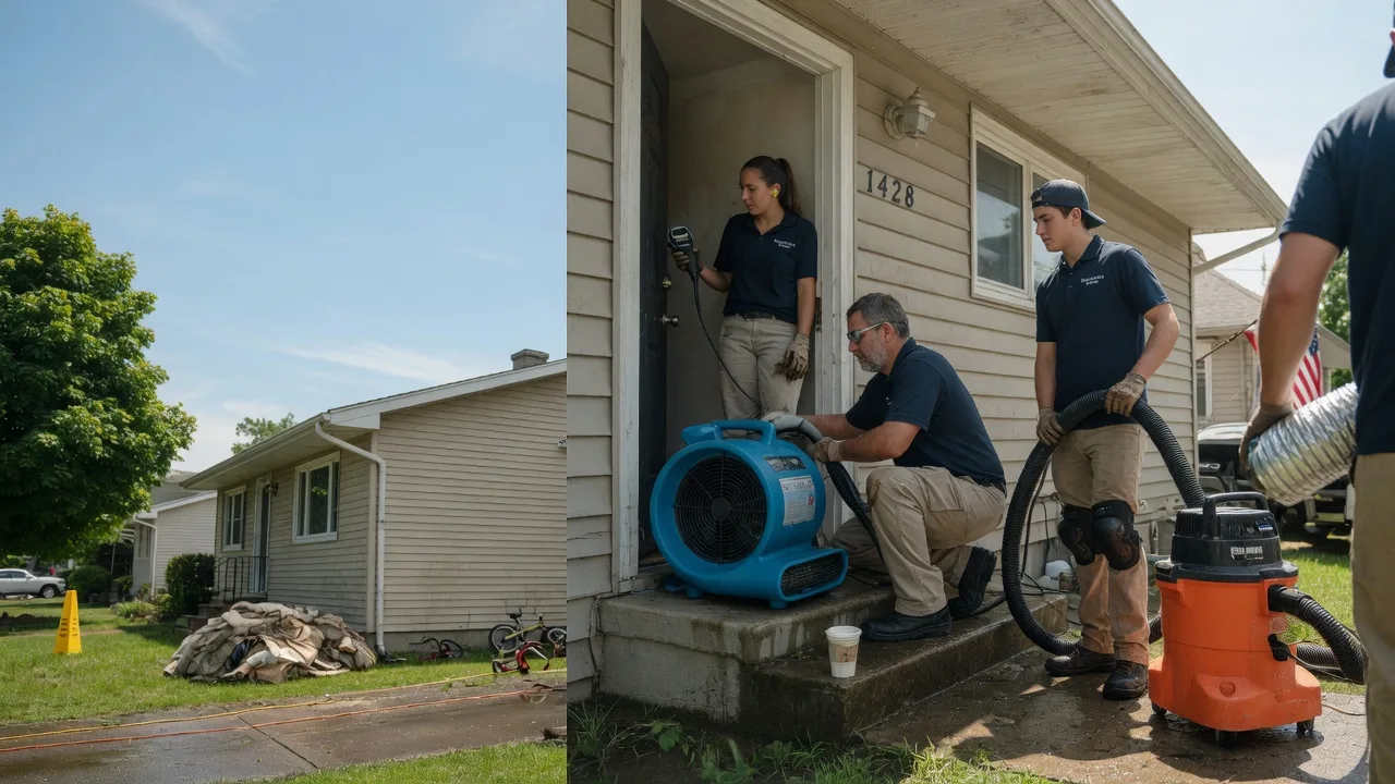 Water Damage Restoration in Alhambra, IL near me
